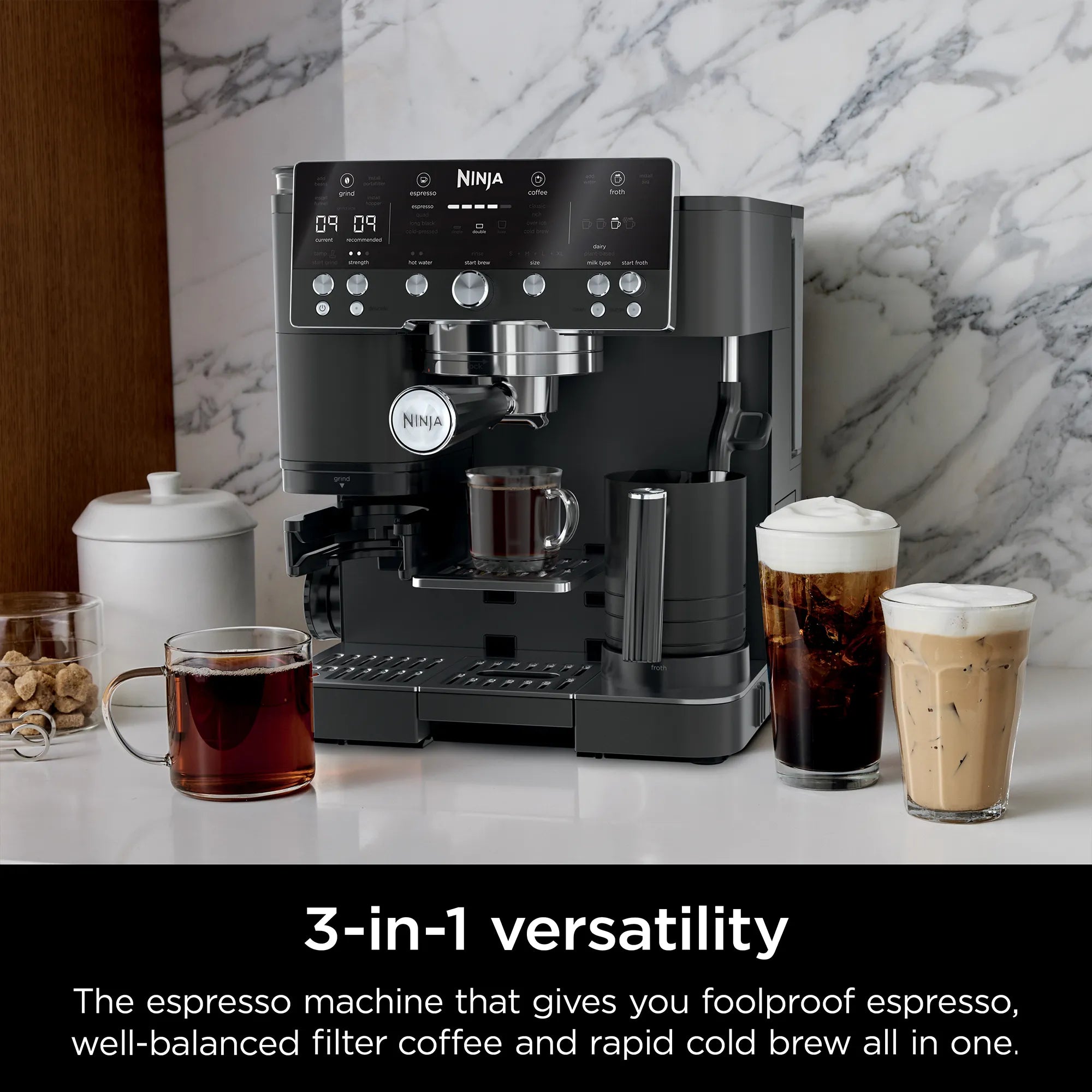 Ninja Luxe Café Premier Espressomaschine